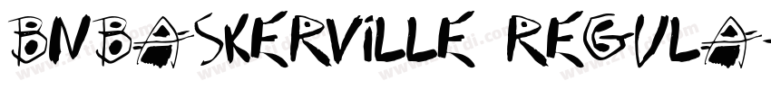 BNBaskerville Regula字体转换